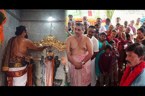 சீர்காழியில் வேல் வடிவ ஆலய கும்பாபிஷேகம் – திரளான பக்தர்கள் சுவாமி தரிசனம்