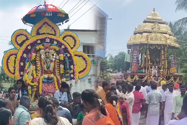 40 ஆண்டுகள் பின்னர் கிளிஞ்சல்மேடு ஸ்ரீ எல்லையம்மன் ஆலயத்தில் தேர் திருவிழா
