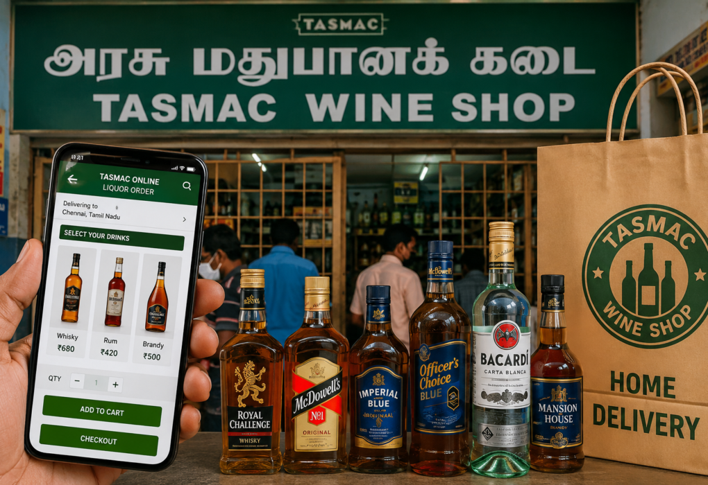 இனி ஆன்லைனில் மதுபானம்!
