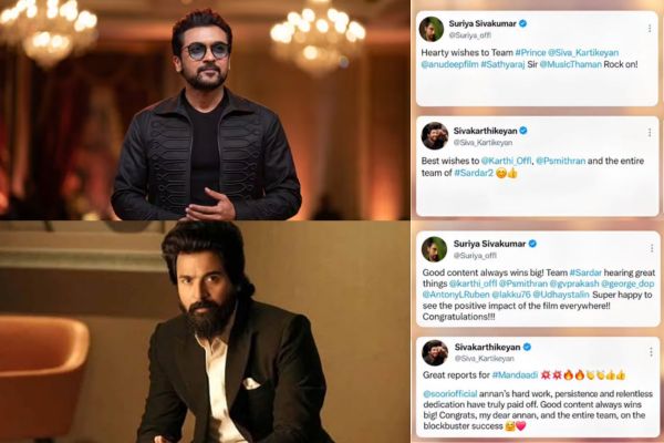 சூர்யாவுக்கு SK பதிலடியா? இணையத்தில் வைரலாகும் அந்த ஒரு வாழ்த்து!