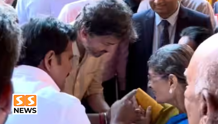 பி.டி.ஆர். தாயாரிடம் ஆசி பெற்ற விஜய்.. மீனாட்சி அம்மன் கோவிலில் நடந்த நிகழ்வு