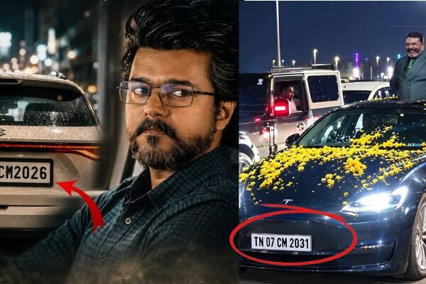 GOAT பட கார் எண்… இப்போது மீண்டும் பேசுபொருளாக மாறியுள்ளது !