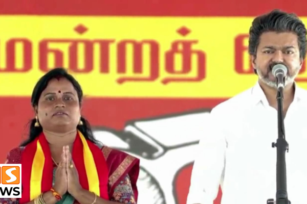 மதுராந்தகம் இடைத்தேர்தல் பிரசாரத்தில் POCSO வழக்கு குறித்து விஜய் கேள்வி