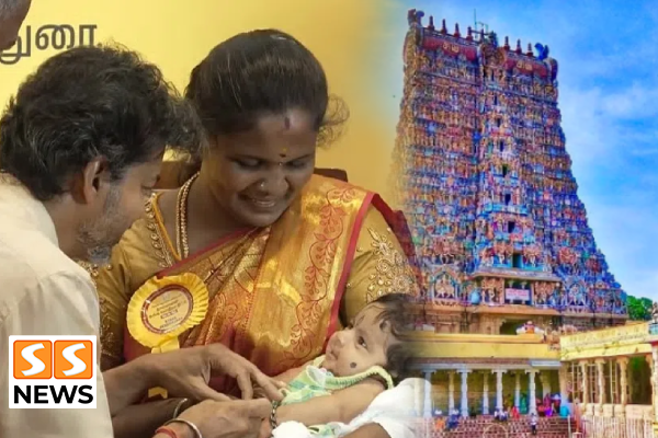 மதுரை மீனாட்சி அம்மன் கோவிலில் சாமி தரிசனம் செய்த முதலமைச்சர் விஜய்