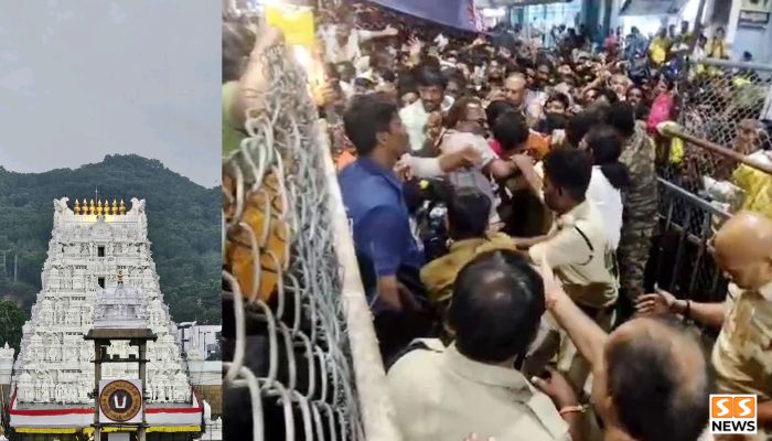 திருப்பதியில் அலைமோதும் பக்தர்கள் கூட்டம்!