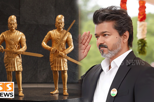 மருது சகோதரர்களுக்கு வீர வணக்கம் செலுத்திய முதல்வர் விஜய்!