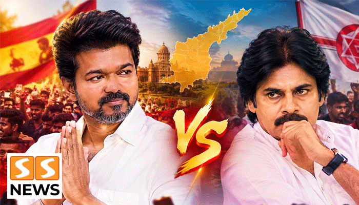 CM விஜய் Vs பவன் கல்யாண்! ஆந்திராவிலும் CM Vijay மாஸ் காட்டுவாரா?CM விஜய் Vs பவன் கல்யாண்! ஆந்திராவிலும் CM Vijay மாஸ் காட்டுவாரா?