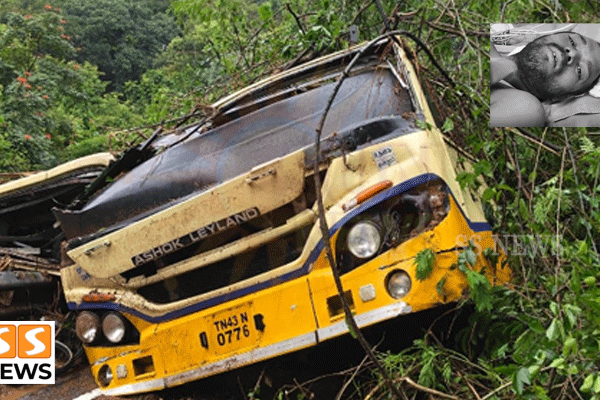 நீலகிரியில் பயங்கர நிலச்சரிவு! மண்ணில் புதைந்த அரசுப் பேருந்து; ஓட்டுநர் ப*