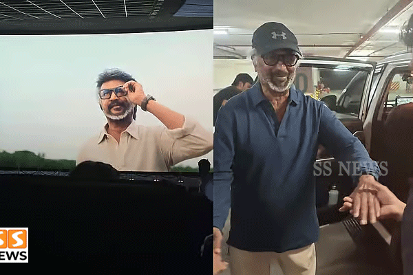 40 ஆண்டுகளுக்குப் பிறகு ரசிகர்களுடன் தியேட்டரில் படம் பார்த்த ரஜினி!