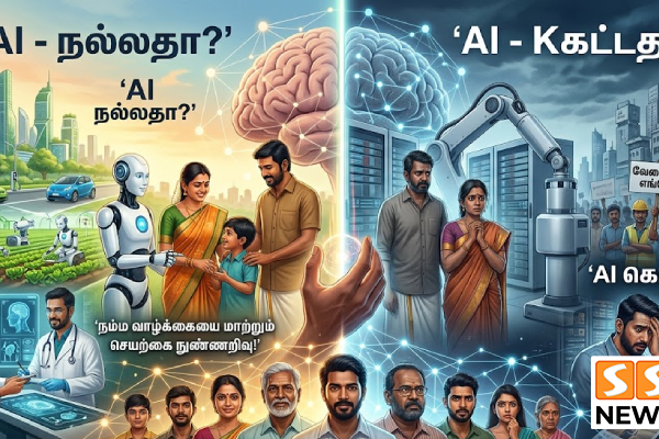 AI நல்லதா? கெட்டதா? நம்ம வாழ்க்கையை மாற்றும் செயற்கை நுண்ணறிவு!