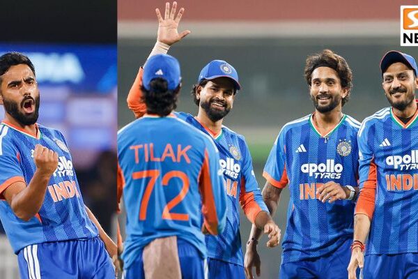 பந்துவீச்சில் மிரட்டிய இந்தியா.. 2-1 என முன்னிலை!
