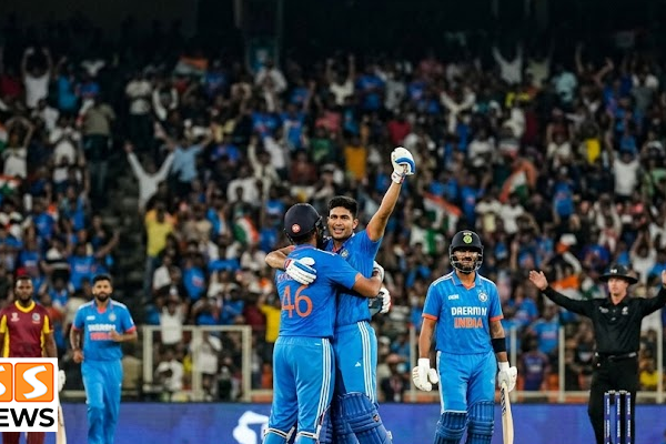 இந்தியா அபார வெற்றி.. வெஸ்ட் இண்டீஸை 8 விக்கெட் வித்தியாசத்தில் வீழ்த்தியது