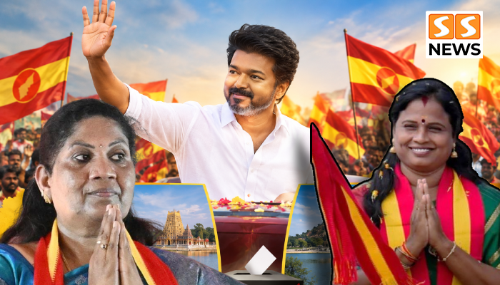 மதுராந்தகம், தாராபுரத்தில் தவெக வெற்றிக் கொடி? இரு தொகுதிகளிலும் விஜய் கட்சி முன்னிலை!