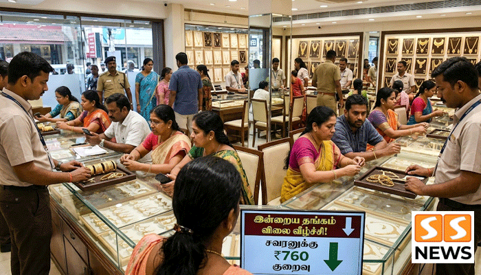 தங்கம் விலையில் அதிரடி சரிவு! ஒரே நாளில் சவரனுக்கு ரூ.760 குறைவு – இன்றைய நிலவரம் என்ன?