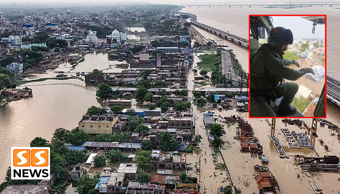 நிவாரணமே விபரீதமானது.. ஹெலிகாப்டரில் இருந்து விழுந்த பொருளால் முதியவர் உ*ரிழப்பு!