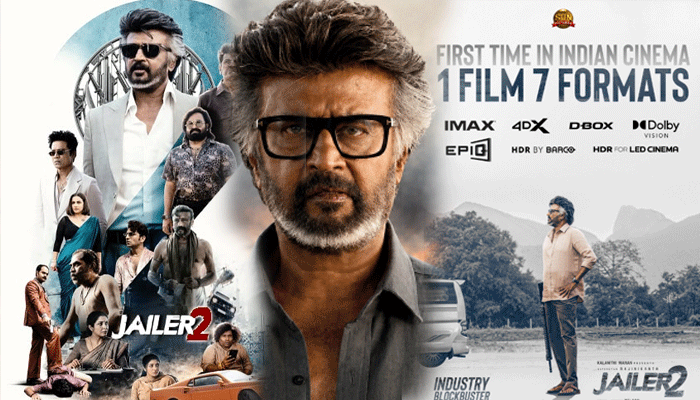இந்திய சினிமாவில் புதிய சாதனை! 7 ஃபார்மேட்களில் வெளியான முதல் படம் ‘ஜெயிலர் 2’?