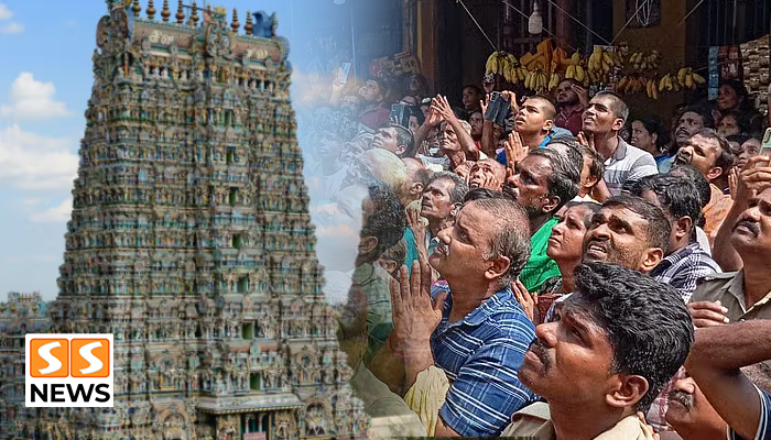 மீனாட்சி அம்மன் கோவிலில் பக்தர்கள் கூட்டம்.. ஒரே நாளில் 1 லட்சத்திற்கும் மேற்பட்டோர் தரிசனம்!