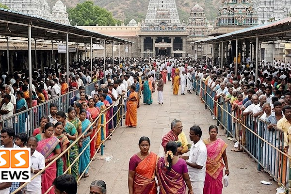 விடுமுறை ஸ்பெஷல்.. திருவண்ணாமலையில் அண்ணாமலையார் தரிசனத்திற்கு நீண்ட வரிசை!