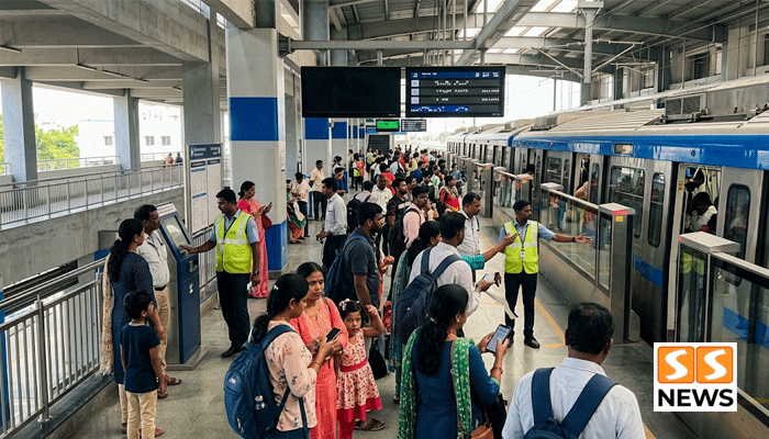 சென்னை மெட்ரோ ரயில் சேவையில் மாற்றம்! விடுமுறை நாட்களில் பயணிகள் கவனத்திற்கு!