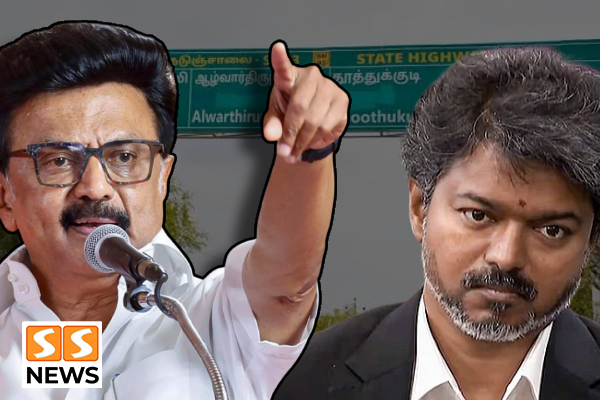 சாலைப் பலகையில் இந்தி.. தமிழ்நாட்டில் மீண்டும் மொழிப் பிரச்சனை!