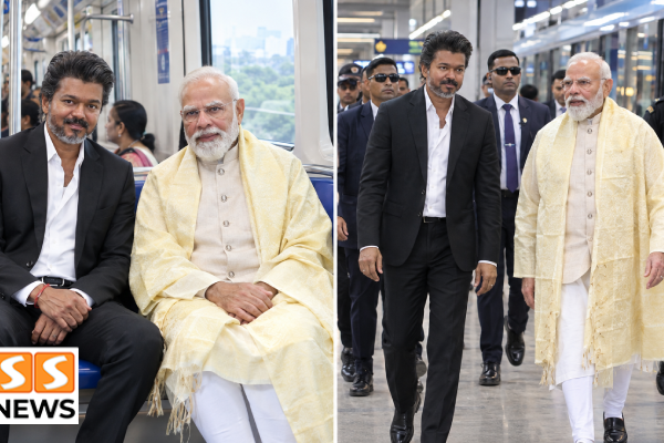 அக்டோபர் 11-ல் மெட்ரோவில் மோடி - விஜய் பயணம்.. பூந்தமல்லி முதல் போரூர் வரை பாதுகாப்பு தீவிரம்!