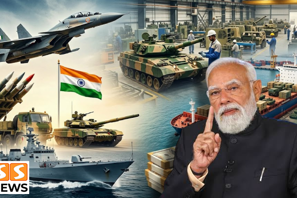 ராணுவ உபகரணங்கள் ஏற்றுமதியில் இந்தியா அதிரடி வளர்ச்சி.. ₹38,424 கோடி வருவாய்!