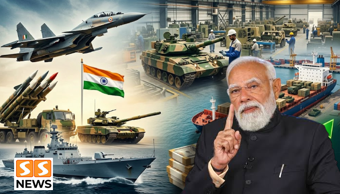 ராணுவ உபகரணங்கள் ஏற்றுமதியில் இந்தியா அதிரடி வளர்ச்சி.. ₹38,424 கோடி வருவாய்!