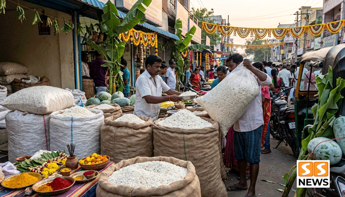 ஆயுத பூஜை நெருங்கும் நேரத்தில் பொரி விலை கிடுகிடு உயர்வு! ஒரு மூட்டைக்கு ரூ.90 அதிகரிப்பு!