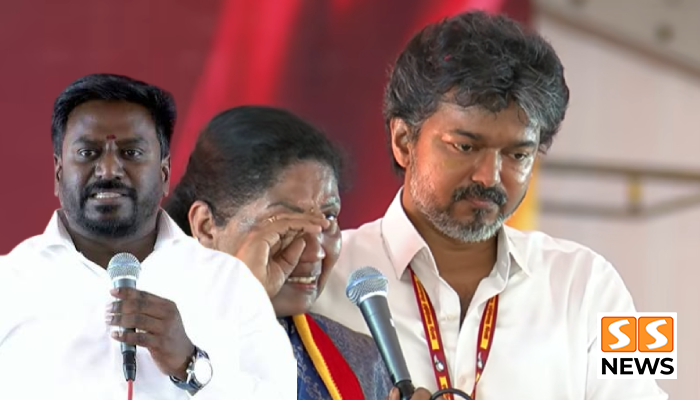 கண்ணீர் விட்ட பெண்ணை விமர்சிப்பதா? அமைச்சர் ராஜ்மோகன் கண்டனம்!கண்ணீர் விட்ட பெண்ணை விமர்சிப்பதா? அமைச்சர் ராஜ்மோகன் கண்டனம்!