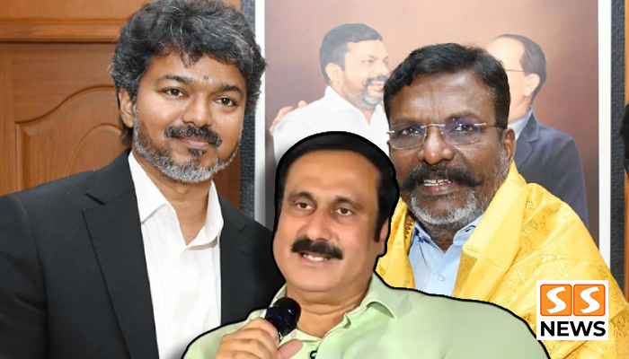 பா.ம.க-வுக்கு விஜய் அமைச்சரவையில் இடமா? திருமாவளவன் சொன்னது என்ன?