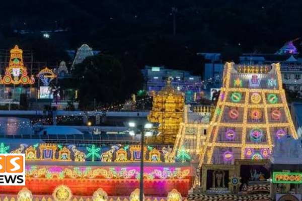 திருப்பதி ஏழுமலையான் கோவிலில் நவராத்திரி பிரம்மோற்சவம் தொடங்கியது.. தங்க திருச்சி வாகனத்தில் மலையப்ப சுவாமி தரிசனம்!