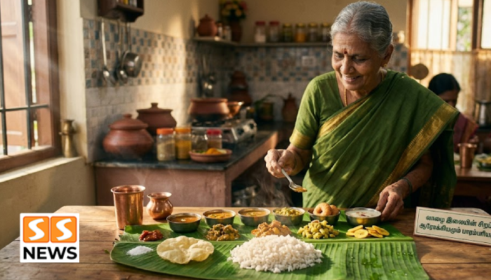 பாரம்பரிய சாப்பாட்டின் பின்னால் ஒரு காரணம்.. வாழை இலையின் சிறப்பு!