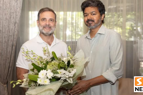 ராகுல் காந்தி – விஜய் சந்திப்பு.. வரவேற்பு வீடியோ வைரல்!
