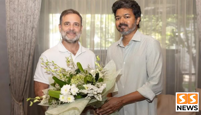 ராகுல் காந்தி – விஜய் சந்திப்பு.. வரவேற்பு வீடியோ வைரல்!