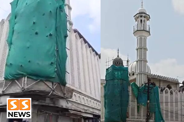 உஜ்ஜைனில் சாலை பணி.. எதிர்பாராதவிதமாக சேதமடைந்த சாஹி மசூதி!