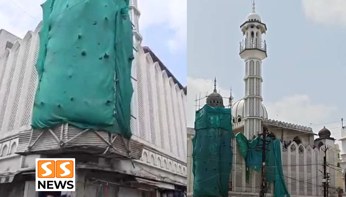 உஜ்ஜைனில் சாலை பணி.. எதிர்பாராதவிதமாக சேதமடைந்த சாஹி மசூதி!